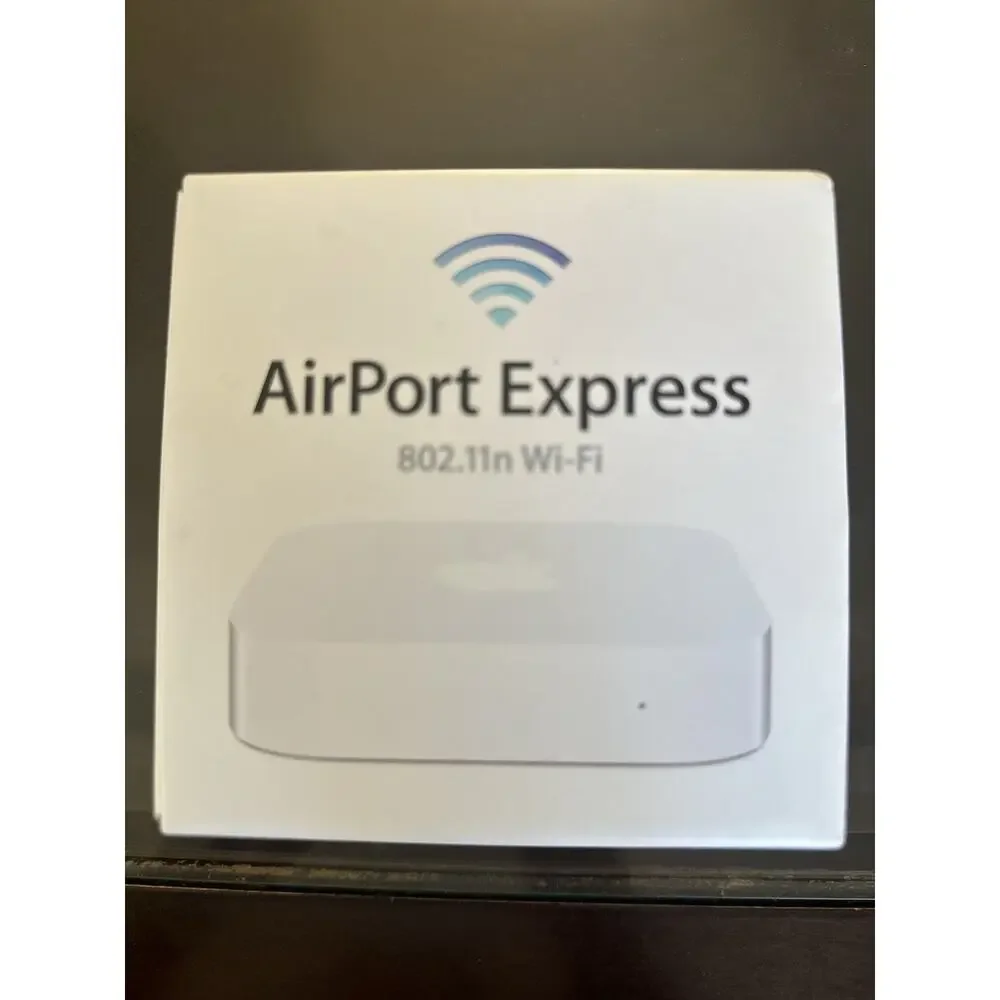 Apple AirPort Express A1392 MC414LL/A 2nd Gen WiFi Router w/ Box Cable Manual